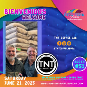 booth #51 TNT COFFEE LAB post